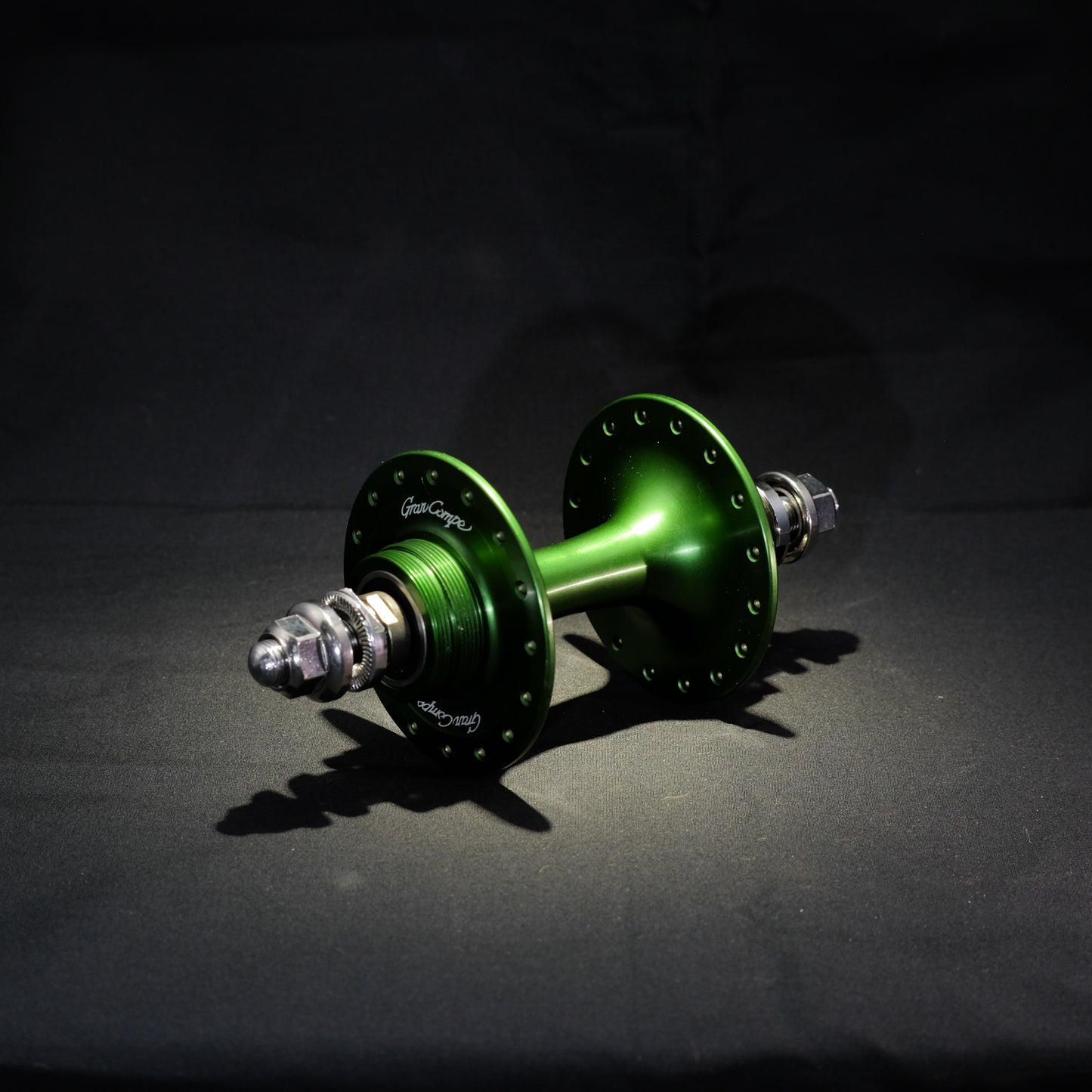 GRAN COMPE TRACK HUB REAR 32H GREEN