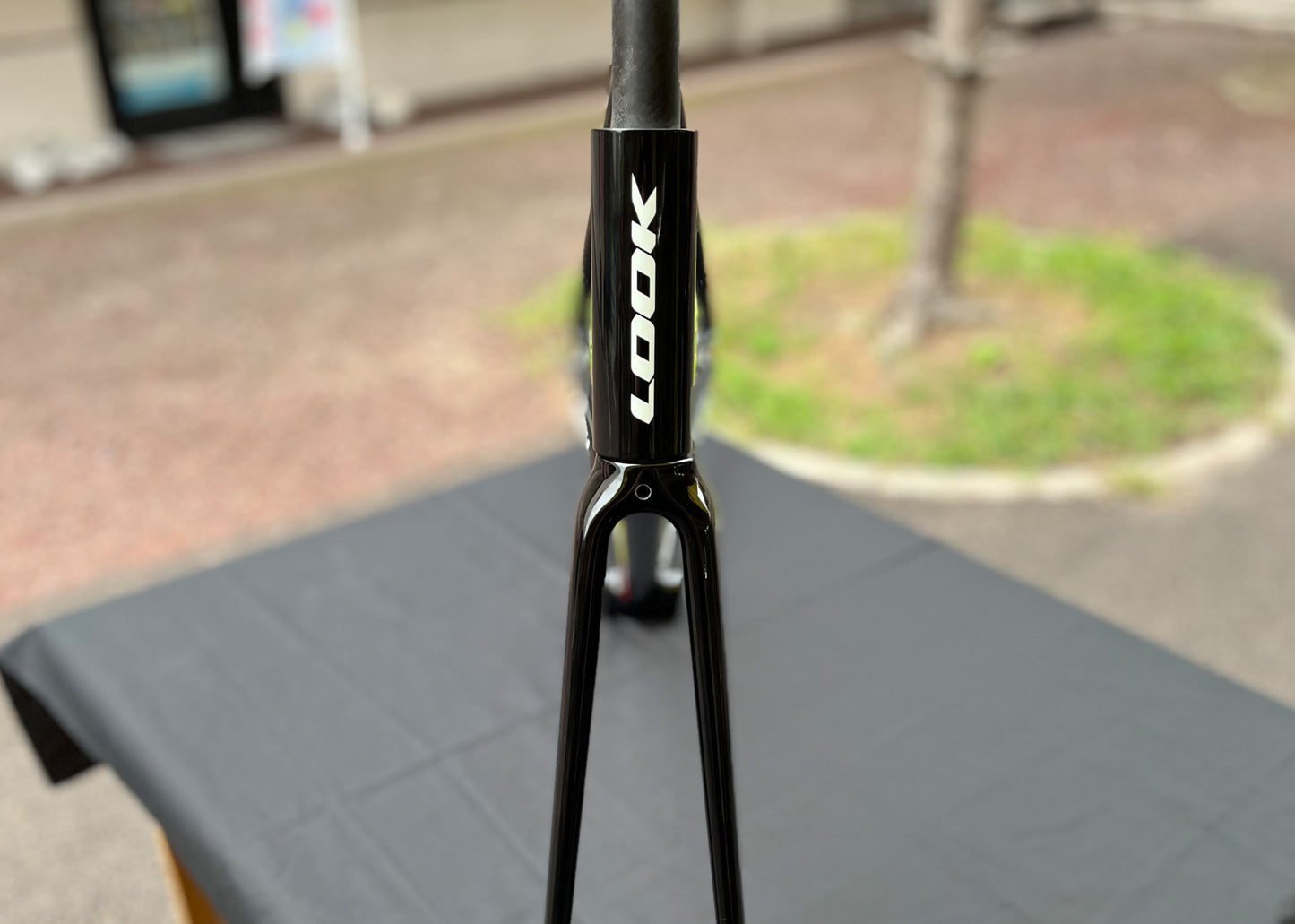 LOOK  AL 464 F PROTEAM BLACK GLOSSY - FRAMESET