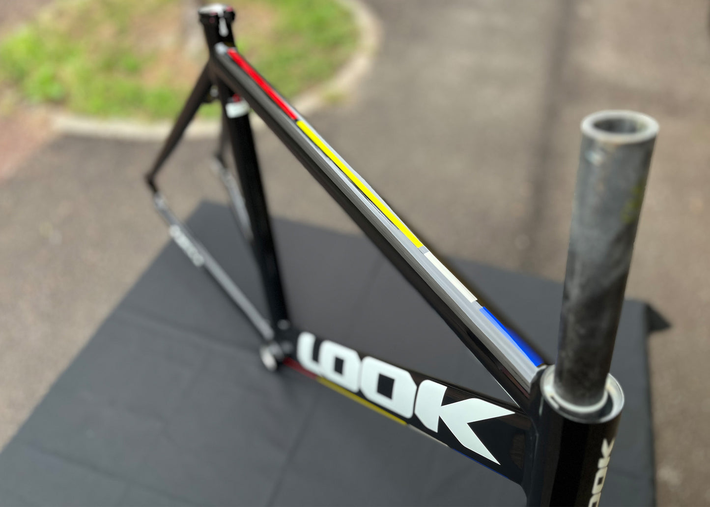 LOOK  AL 464 F PROTEAM BLACK GLOSSY - FRAMESET