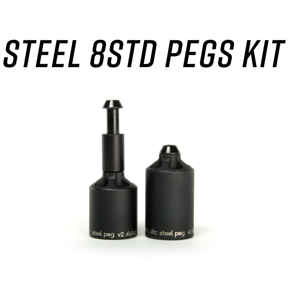 Ethic DTC 8 STD STEEL PEGS KIT