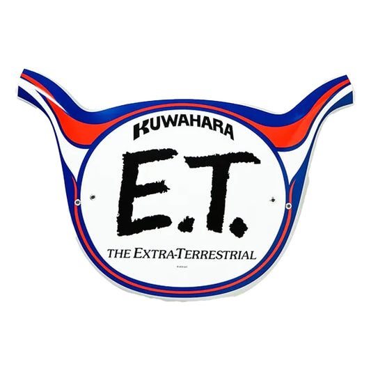 KUWAHARA　「E.T.」 Old School Number Plate
