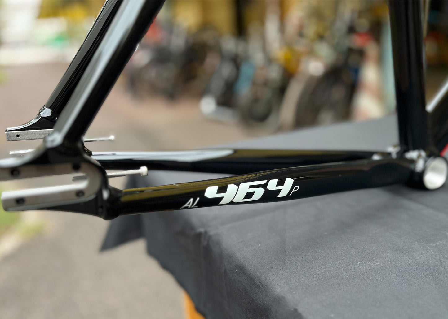 LOOK  AL 464 F PROTEAM BLACK GLOSSY - FRAMESET