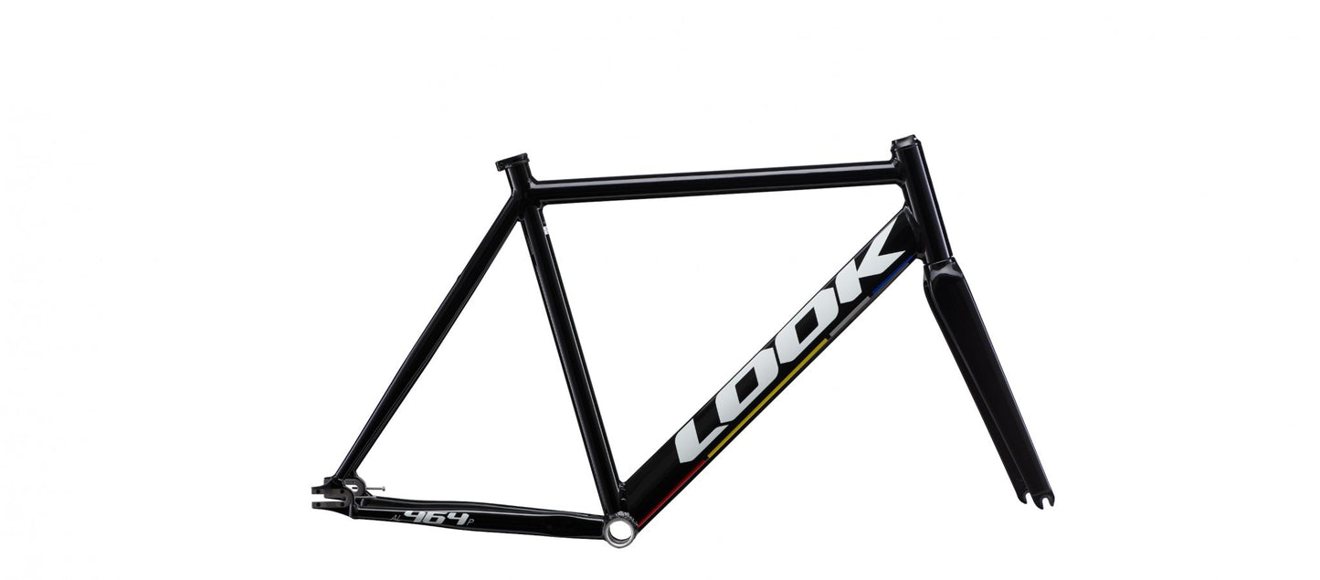 LOOK  AL 464 F PROTEAM BLACK GLOSSY - FRAMESET